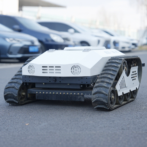 Tondeuse robotisée à chenilles sans fil télécommandée à haute efficacité, tondeuse robotisée tout-terrain - Product Image 2