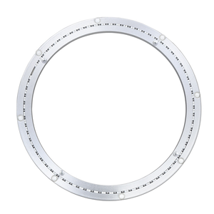 محامل دوارة من سلسلة <span class=keywords><strong>RE</strong></span> للطاولات، مقاس 8 بوصات و12 بوصة و16 بوصة، محامل دوارة من سبائك الألومنيوم للطاولات - Product Image 4