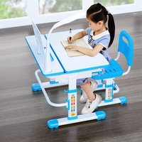 Table et chaise d'étude pour enfants en bois moderne réglables pour la maison, le bureau et l'école