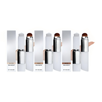 Stick de fond de teint double embout changeant de couleur, correcteur, contouring, soin hydratant pour une peau saine, longue tenue, inaltérable, pour un fini impeccable