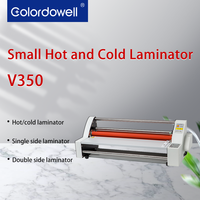 Nouvelle machine à plastifier semi-automatique de bureau WD-V350, double face, à froid et à chaud, pour papier A3/A4/A5/A6, plastifieuse électrique