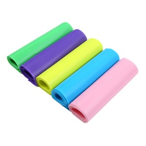 Bande de Résistance Haohui Yoga en TPE Haute Élasticité pour Fitness, Remodelage Corporel, Entraînement de Force et Étirements – Unisexe, Couleur Unie - Product Image 5