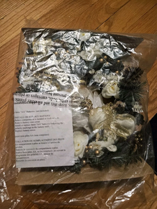 Grande <span class=keywords><strong>couronne</strong></span> <span class=keywords><strong>de</strong></span> porte <span class=keywords><strong>de</strong></span> Noël géante Décorations <span class=keywords><strong>de</strong></span> guirlande <span class=keywords><strong>de</strong></span> Noël pour porte d'entrée - Product Image 5