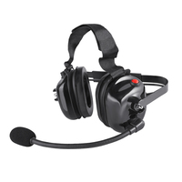Auriculares Telefónicos RAYTALK Industriales de Alta Resistencia con Cable PTT de Liberación Rápida, Cancelación de Ruido y Conector de 3.5mm