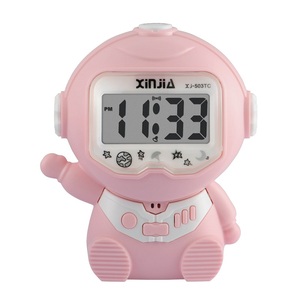 Xinjia นาฬิกา LCD พูดได้ทำจากพลาสติกหลายภาษานาฬิกาดิจิตอลสำหรับการส่งเสริมการขาย - Product Image 4