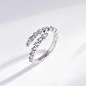 wholesale plata 925 sterling <b>silver</b> Minimalist pearl <b>ring</b> Everyday Wear cheap 18k gold plated <b>adjustable</b> finger <b>rings</b> for girls - Product Image 4