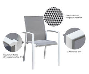 <span class=keywords><strong>Table</strong></span> <span class=keywords><strong>de</strong></span> <span class=keywords><strong>jardin</strong></span> d'extérieur <span class=keywords><strong>en</strong></span> aluminium, <span class=keywords><strong>extensible</strong></span>, pour hôtel, terrasse, offre spéciale, - Product Image 6