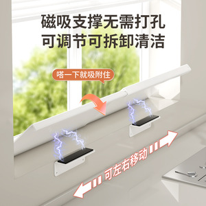 Ou Shumei Étagère d'extension de rebord de fenêtre pliable en acier au carbone pour ustensiles de cuisine - Product Image 4