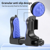 Support de fixation pour menton de casque de moto pour GoPro Hero Series pour caméra sportive DJI Osmo Action