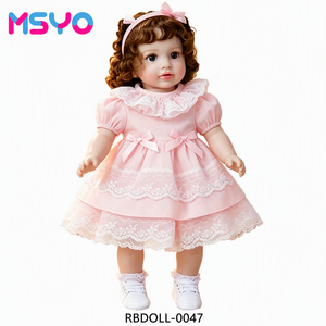 Poupées Reborn Réalistes MSYO de 22 Pouces, Modèle Bébé en Vinyle Souple, Jouet pour Filles avec Vêtements, Cadeaux de Bienvenue, Durables et Faits à la Main - Product Image 1