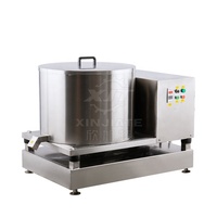 Essoreuse à salade industrielle professionnelle, panier centrifuge pour légumes et fruits, machine de déshydratation pour épinards, laitue, chips de pommes de terre
