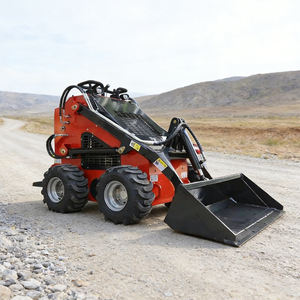 Chargeuse compacte sur pneus mini, à entraînement hydraulique, multifonctionnelle, pour l'entretien des routes désertiques et la manutention des matériaux - Product Image 5