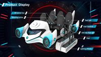 FuninVR Warship, Juego de Realidad Virtual, Simulador de Vuelo, Parque de Atracciones Interior, Simulador de Silla VR 360, Máquina de Juegos