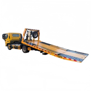 Nouveau Camion de <span class=keywords><strong>Remorquage</strong></span> Manuel Diesel Foton Linghang G5 4.5T avec Plateforme Coulissante et Porte-Unités 1+2 pour Service de Dépannage Urbain et <span class=keywords><strong>Remorquage</strong></span> de Voitures Désossées - Product Image 1