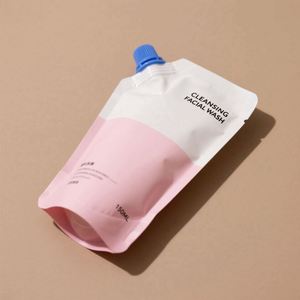 Custom Printing 5L 10L Detergent Liquid Packaging Stand up Bag Aluminum Foil Spout Pouch with Plastic Handle Resealable Antileak - Product Image 4