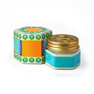 Bálsamo Herbal para Oídos y Nariz en Envase de Vidrio de 19.4g con Caja para Cuidado Diario - Product Image 1