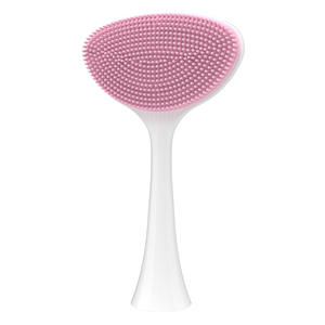 Brosse nettoyante pour le visage en silicone, outil manuel de soin de la peau pour le nettoyage en profondeur, massage du visage, démaquillage, exfoliation douce - Product Image 1