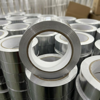 Ruban adhésif en aluminium souple personnalisé, résistant à la chaleur, multi-usages, à prix réduit, en promotion