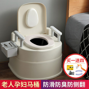 Conway Portable <b>Commode</b> <b>Chair</b> 130 Deodorizing For Elderly And Pregnant Women Home Use - Product Image 4