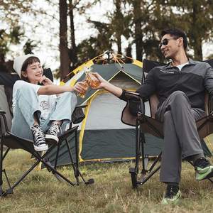 Chúng tôi kho kim loại Delux gấp di động sillas de playa đồ gỗ ngoài trời bãi biển trại ghế - Product Image 5