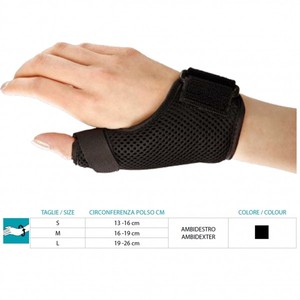 Attelle d'orteil ORIONE pour le soutien de l'arthrite, respirante, avec fermeture auto-agrippante, Réf. 242 - Product Image 1