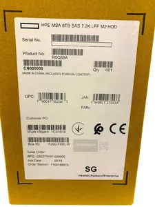 HPE 서버 케이스용 R0Q59A 8TB SAS 12G 7.2K LFF M2 HDD R0Q59A