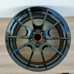 Monoblock Hyper Black 18 19 20 21 22 Inch 5X112 9.5 Auto Velgen Gesmeed Aluminium Velgen Voor 2 Bmw 530i Mercedes Benz Bracus