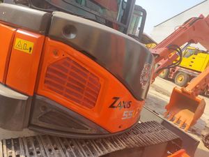 Excavadora Usada Hitachi ZX55u de Buena Calidad, Fabricada en Japón, Componentes Principales: Caja de Cambios, Bomba, Rodamiento, Capacidad de Cucharón de 5.5 Toneladas y 0.3m - Product Image 6