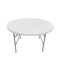 Mesas redondas modernas de plástico para banquetes con diseño plegado para comedor al aire libre Hotel Eventos Exterior-Uso en el pasillo - Product Image 2