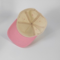 Gorra de Béisbol Personalizada de Dos Tonos, Estructura de 5 Paneles, Sarga de Algodón, Gorras Unisex para Correr, Gorras Trucker