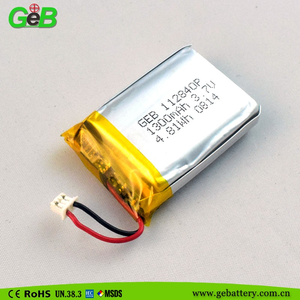 Sunlu — batterie lithium-ion rechargeable, 112840 v, 3.7 batteries polymère, fabrication, 1300 - Product Image 2