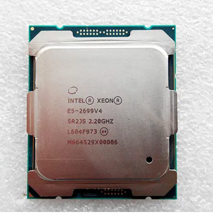 HOT SALE Intel Xeon E5 2699V4 2.20GHz SR2JS CM8066002022506 55 MB Cache Server CPU E5 2699v4