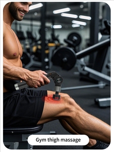 Vendite dirette della fabbrica pistola di rilassamento della Fascia del collo e della spalla, pistola di massaggio del tessuto del muscolo profondo di impatto silenzioso - Product Image 6