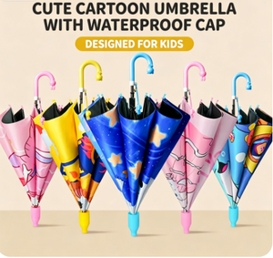 Paraguas Infantil para Bebés y Niños de Jardín de Infancia, Bonito y Ultraligero, para Niños y Niñas de Primaria - Product Image 2