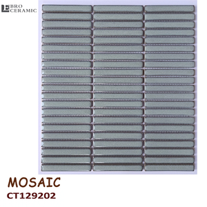 Màu Xanh Lá Cây Bề Mặt Bóng Đẹp Nội Thất Trang Trí Tường Gạch Sứ <span class=keywords><strong>Mosaic</strong></span> Tile - Product Image 4