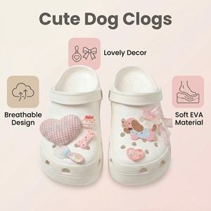 Sabots plats souples et antidérapants pour femme, style coréen, en EVA, avec coussin d'air, motif dessin animé Mary Jane, tendance été, recyclables et imperméables - Product Image 3