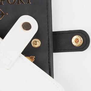 Funda de Pasaporte de Cuero PU de 7 Pulgadas, Resistente al Agua, con Diseño RFID, Logotipo Personalizado, Accesorio de Viaje de Moda, Gran Venta - Product Image 4