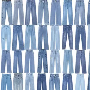 2023 Fashion Women brand new Ladies Jeans Bulk Apparel In Stock Wholesale