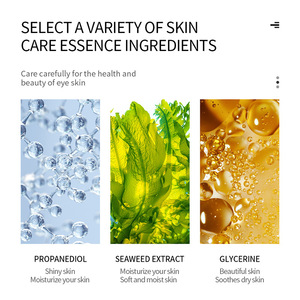 Masque pour les <span class=keywords><strong>yeux</strong></span> lissant à l'algue marine, hydratant à l'acide hyaluronique, soin hydratant périoculaire pour tous les types de peau - Product Image 4