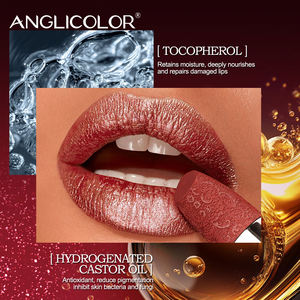 Lápiz Labial Vegano al por Mayor con Logotipo Personalizado, Nuevo Diseño, Larga Duración, Impermeable, Acabado Mate, Brillante y Luminoso para Mujer - Product Image 4