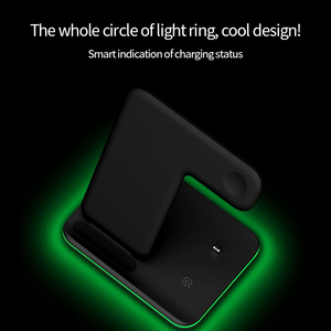 <span class=keywords><strong>Caricabatterie</strong></span> Wireless Z5 9V/2.7A con Ricarica Rapida, Lampada e Microfono, <span class=keywords><strong>Universale</strong></span> per <span class=keywords><strong>iPhone</strong></span> e Dispositivi Android, Portatile 10W - Product Image 3
