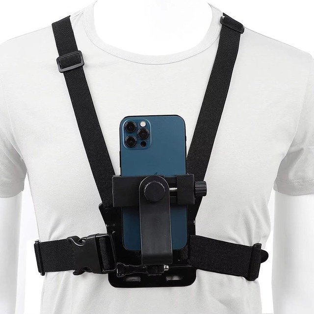 Hot Selling 5 in 1 Camera Belt Adjustable Body Mount Belt Quick Clip Mobile Phone Holder With Phone Clamp