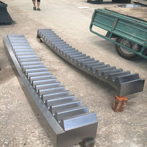 Grande 45 #   Anillo de Engranaje de Acero Fundido Segmentado, No Estándar, de Gran Módulo, Hecho a Medida Según Dibujos, para Molino de Bolas - Product Image 4