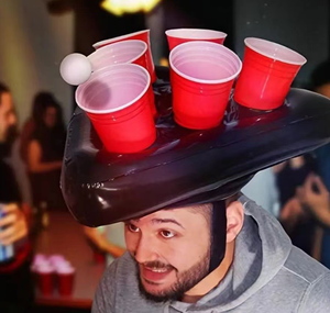 Chapeau de pirate noir <span class=keywords><strong>gonflable</strong></span> ultra-léger pour accessoire de costume de fête d'Halloween - Product Image 5