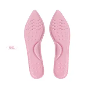 Sıcak satış ayak bakımı ortopedik pedleri ekler bayanlar topuk kemer destek ayakkabı 5d bellek köpük tabanlık