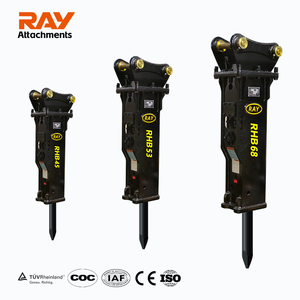 Nuovo Prodotto di Grande Successo Martello Idraulico per Palancole Scalpello Spaccapietre Altamente Efficace ed Efficiente - Product Image 1