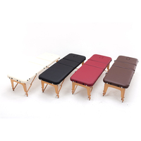 2024 Nouveau Design Camillas De Masajes Extra Large 3 Fold Portable Tables De Massage Lit Du Visage À Vendre