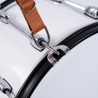 Tambourin de parade avec support et baguettes TDR-622, directement de l'usine, pour les fanfares scolaires