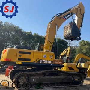 Excavatrice sur chenilles SANY SY335H d'occasion |   Excavatrice hydraulique de 33,5 tonnes |   Machinerie de construction lourde à vendre - Product Image 2