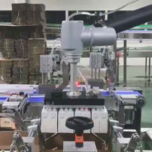 Empaquetador <span class=keywords><strong>de</strong></span> cajas <span class=keywords><strong>de</strong></span> robot colaborativo fácil <span class=keywords><strong>de</strong></span> usar con colgante Teach para industrias que usan - Product Image 3